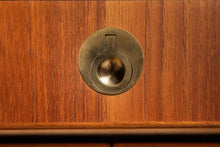 Load image into Gallery viewer, Elegant Mid Century Modern Cabinet Sideboard Credenza in Teak by D-Scan, c. 1970's-ABT Modern