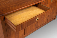 Load image into Gallery viewer, Elegant Mid Century Modern Cabinet Sideboard Credenza in Teak by D-Scan, c. 1970's-ABT Modern