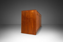 Load image into Gallery viewer, Elegant Mid Century Modern Cabinet Sideboard Credenza in Teak by D-Scan, c. 1970's-ABT Modern