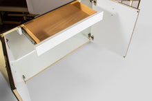 Load image into Gallery viewer, Ello Mirrored Case Piece / Credenza with Brass Accents, 1980s-ABT Modern