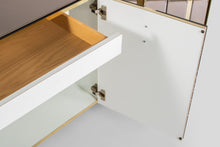 Load image into Gallery viewer, Ello Mirrored Case Piece / Credenza with Brass Accents, 1980s-ABT Modern