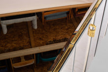 Load image into Gallery viewer, Ello Mirrored Case Piece / Credenza with Brass Accents, 1980s-ABT Modern