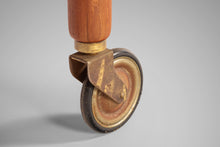 Load image into Gallery viewer, Expandable Danish Modern Bar Cart in Teak by Poul Hundevad for Domus Danica, Denmark, c. 1960's-ABT Modern