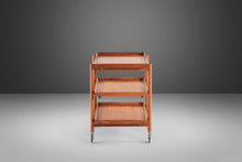 Load image into Gallery viewer, Expandable Danish Modern Bar Cart in Teak by Poul Hundevad for Domus Danica, Denmark, c. 1960's-ABT Modern