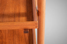 Load image into Gallery viewer, Expandable Danish Modern Bar Cart in Teak by Poul Hundevad for Domus Danica, Denmark, c. 1960's-ABT Modern