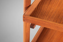 Load image into Gallery viewer, Expandable Danish Modern Bar Cart in Teak by Poul Hundevad for Domus Danica, Denmark, c. 1960's-ABT Modern