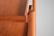 Load image into Gallery viewer, Expandable Danish Modern Bar Cart in Teak by Poul Hundevad for Domus Danica, Denmark, c. 1960's-ABT Modern