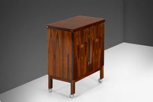 Load image into Gallery viewer, Expanding Bar Cart in Rosewood by Torbjorn Afdal for Mellemstrands Mobelfabrik-ABT Modern