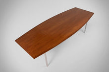Load image into Gallery viewer, Florence Knoll Model 580 Walnut and Chrome Conference Table for Knoll International, c. 1950s-ABT Modern