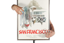 Load image into Gallery viewer, Framed "San Francisco" Print by Noah Betts, USA, c. 1970's-ABT Modern
