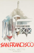 Load image into Gallery viewer, Framed "San Francisco" Print by Noah Betts, USA, c. 1970's-ABT Modern