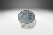 Load image into Gallery viewer, French Hammered Solid Aluminum Industrial Counter Height Bar Stool, France, c. 1970's-ABT Modern