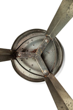 Load image into Gallery viewer, French Hammered Solid Aluminum Industrial Counter Height Bar Stool, France, c. 1970's-ABT Modern