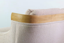 Load image into Gallery viewer, Full Length Sofa in Oak & Cream Fabric by Erwin Lambeth-ABT Modern