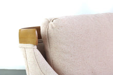 Load image into Gallery viewer, Full Length Sofa in Oak & Cream Fabric by Erwin Lambeth-ABT Modern