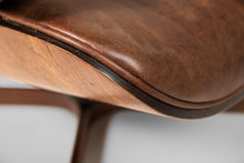 Load image into Gallery viewer, George Mulhauser for Plycraft "Mr. Chair" Lounge Chair in Genuine Leather, USA, c. 1960's-ABT Modern