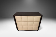 Load image into Gallery viewer, Gilbert Rohde for Herman Miller Three-Drawer Chest / Dresser w/ Leather Faced Drawer Fronts, USA, c. 1940s-ABT Modern