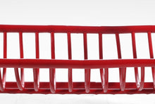 Load image into Gallery viewer, Gorgeous Chinoiserie Red Bamboo Server / Bar Stand w/ Swivel Top-ABT Modern