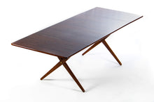 Load image into Gallery viewer, Hans Wegner Model AT-309 Dropleaf Dining Table for Andreas Tuck in Teak, Denmark-ABT Modern