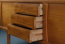 Load image into Gallery viewer, Hansen and Pedersen Danish Modern Teak Credenza with Tile Inlay-ABT Modern
