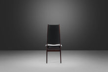 Load image into Gallery viewer, High-Back Mid Century Modern Desk Chair / Side Chair in Afromosia, Denmark, c. 1960's-ABT Modern