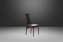 Load image into Gallery viewer, High-Back Mid Century Modern Desk Chair / Side Chair in Afromosia, Denmark, c. 1960's-ABT Modern