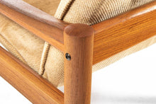 Load image into Gallery viewer, High-back Domino Lounge Chair in Solid Teak-ABT Modern