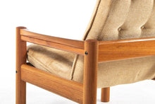 Load image into Gallery viewer, High-back Domino Lounge Chair in Solid Teak-ABT Modern