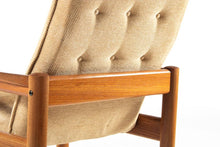 Load image into Gallery viewer, High-back Domino Lounge Chair in Solid Teak-ABT Modern