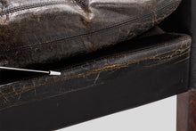 Load image into Gallery viewer, His and Hers Set of Model 500 Lounge Chairs in Rosewood and Vintage Leather by Hans Olsen for CS Møbler, Denmark, c. 1960's-ABT Modern