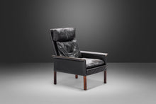 Load image into Gallery viewer, His and Hers Set of Model 500 Lounge Chairs in Rosewood and Vintage Leather by Hans Olsen for CS Møbler, Denmark, c. 1960's-ABT Modern