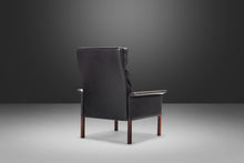 Load image into Gallery viewer, His and Hers Set of Model 500 Lounge Chairs in Rosewood and Vintage Leather by Hans Olsen for CS Møbler, Denmark, c. 1960's-ABT Modern