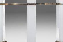 Load image into Gallery viewer, Hollywood Regency Lucite & Brass Coffee Table on Casters by Charles Hollis Jones, USA, c. 1970's-ABT Modern