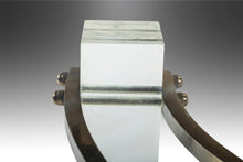 Load image into Gallery viewer, Hollywood Regency Lucite & Brass Coffee Table on Casters by Charles Hollis Jones, USA, c. 1970's-ABT Modern