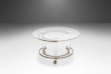Load image into Gallery viewer, Hollywood Regency Lucite & Brass Coffee Table on Casters by Charles Hollis Jones, USA, c. 1970's-ABT Modern
