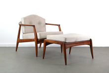 Load image into Gallery viewer, Ib Kofod Larsen Ottoman for Selig, Denmark-ABT Modern