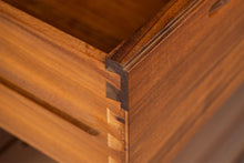 Load image into Gallery viewer, Ib Kofod Larsen Tall Boy / Seven Drawer Dresser in Teak for J. Clausen & Son Brande Mobelfabrik, Denmark, c. 1960's-ABT Modern