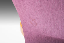 Load image into Gallery viewer, Italian Purple Setee Sofa after Guglielmo Ulrich with Blonde Oak Frame and Original Purple Fabric-ABT Modern