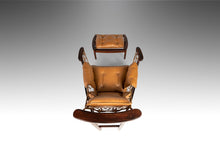 Load image into Gallery viewer, Jean Gillon 'Jangada' Lounge Chair and Ottoman in Jacaranda and Leather, Brazil, c. 1960s-ABT Modern