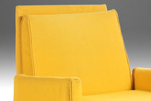 Load image into Gallery viewer, Jens Risom Model No. 2118 Lounge Chair in Original Yellow Upholstery on a Walnut Frame, USA-ABT Modern