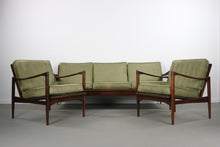 Load image into Gallery viewer, Kandidaten Three Seater Sofa by Ib Kofod-Larsen for Olof Person, Denmark-ABT Modern