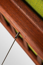 Load image into Gallery viewer, Kandidaten Three Seater Sofa in Lime Green Fabric by Ib Kofod-Larsen for Olof Person, Denmark, c. 1960's-ABT Modern