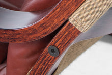 Load image into Gallery viewer, Koivutaru Bentwood Chair & Matching Ottoman in Afromosia and Oxblood Red Leather by Esko Pajamies for ASKO, Finland, c. 1970's-ABT Modern