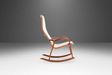 Load image into Gallery viewer, Lamino Rocking Chair in Gorgeous Boucle Upholstery by Yngve Ekström for Swedese, c. 1950's-ABT Modern