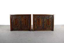 Load image into Gallery viewer, Lane Brutalist End Tables In the Manner of Paul Evans - A Set of 2-ABT Modern