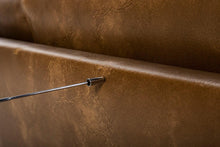 Load image into Gallery viewer, Long 3 Seater Sofa by Milo Baughman in Vegan Leather Set on a Chrome Cantilever Base, c. 1970s-ABT Modern