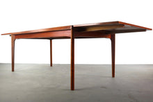 Load image into Gallery viewer, Long Teak Extension Dining Table / Conference Table by Vejle Stole & Mobelfabrik, Denmark-ABT Modern