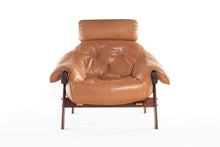 Load image into Gallery viewer, Lounge Chair & Ottoman Set in Leather and Rosewood by Percival Lafer-ABT Modern