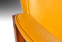 Load image into Gallery viewer, Lounge Chair in Walnut & Original Mustard Fabric in the Manner of Jens Risom, USA, c. 1960's-ABT Modern