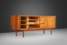 Load image into Gallery viewer, Low Profile Credenza / Sideboard in Rosewood by Clausen & Son for Brande Mobelfabrik, Denmark, c. 1960's-ABT Modern